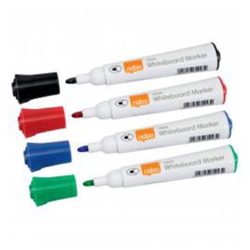 WHITEBOARDPENNOR NOBO GLIDE KULSPETS BLANDADE FÄRGER 10 ST