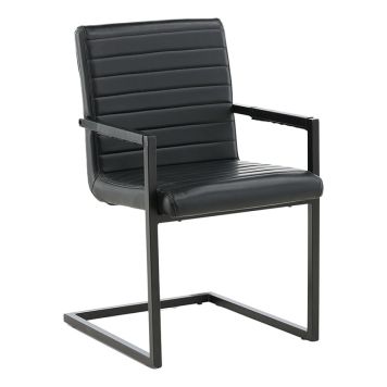 MATSTOL VENTURE HOME ART SVART