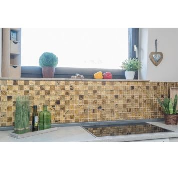 MOSAIK MIX DESERT GOLD 30X30CM PRIS PER ARK