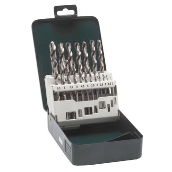 BORRSET CRAFTOMAT HSS-G 1-10MM 19 DELAR