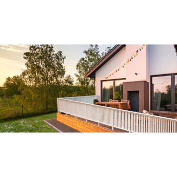 ALTANRÄCKE PALMAKO SIRI 11 VITMÅLAD 110,8X89 CM