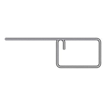 KANTBYGEL K120 Ø8MM 750X120X200MM