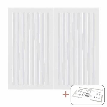 DUBBELGRIND PLUS NAGANO 200X180CM VIT