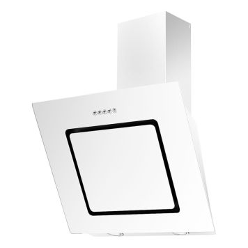 KÖKSFLÄKT RESPEKTA CH22010 WX GLAS/VIT 60 CM