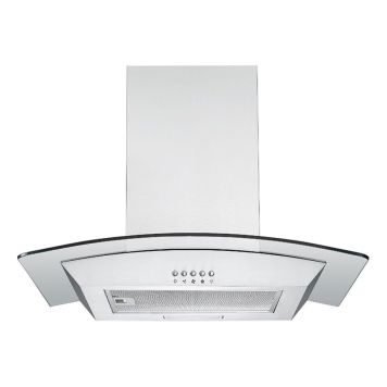 KÖKSFLÄKT RESPEKTA CH 0160 IXB GLAS/ROSTFRITT STÅL 60 CM