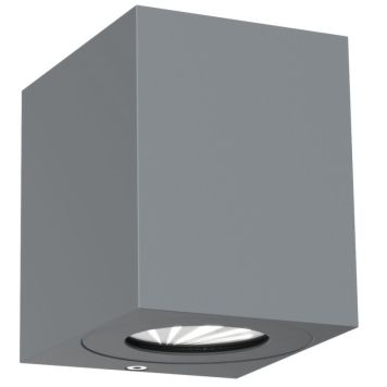 VÄGGLAMPA NORDLUX CANTO KUBI 2 GRÅ