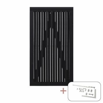 GRIND PLUS NAGANO 100X180CM SVART