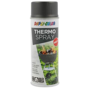 SPRAYFÄRG DUPLI-COLOR THERMO VÄRMEBESTÄNDIG GRÅ 400ML