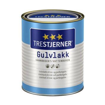 GOLVLACK TRESTJERNER HALVBLANK 0,75L