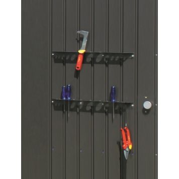 VERKTYGSHÅLLARE BIOHORT TILL HIGHLINE/AVANTGARDE MÖRKGRÅ 2-PACK