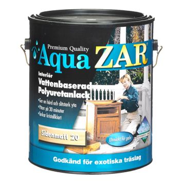 INTERIÖRLACK ZAR AQUA SIDENMATT 3,8L