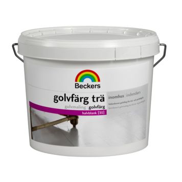 GOLVFÄRG TRÄ BECKERS VIT 3 L