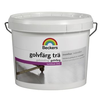GOLVFÄRG BECKERS TRÄ HALVBLANK 9L 