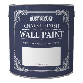 KALKFÄRG RUST-OLEUM VÄGGFÄRG CHALK WHITE 2,5L