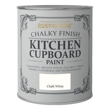 KALKFÄRG RUST-OLEUM SKÅPSFÄRG CHALK WHITE 750ML