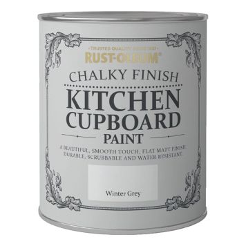 KALKFÄRG RUST-OLEUM SKÅPSFÄRG WINTER GREY 750ML