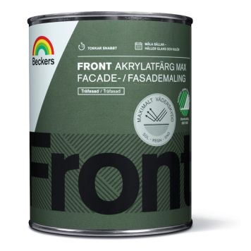 AKRYLATFÄRG BECKERS MAX FRONT UTEVIT 1L