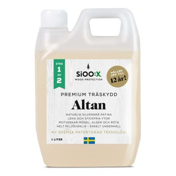 TRÄSKYDD SIOO:X  PREMIUM ALTAN 1L STEG 1