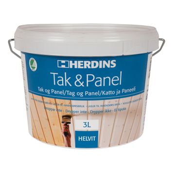 LASYR HERDINS TAK- & PANELVITT HELVIT 3L