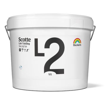 TAKFÄRG BECKERS SCOTTE L2 VIT 10L