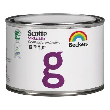 GRUNDFÄRG BECKERS SCOTTE SNICKERISLIP VIT 0,5L