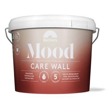 VÄGGFÄRG BECKERS MOOD CARE WALL HELMATT VIT 2,7L