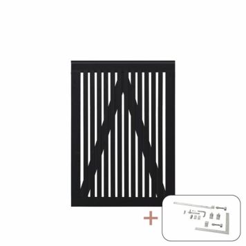 GRIND PLUS SENDAI 100X140CM SVART