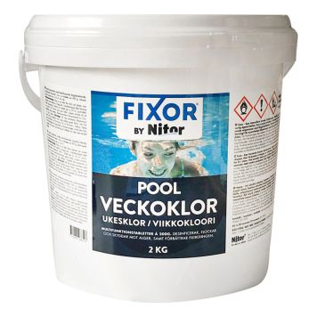 VECKOKLOR NITOR FÖR POOL KLORPUCK 2KG 