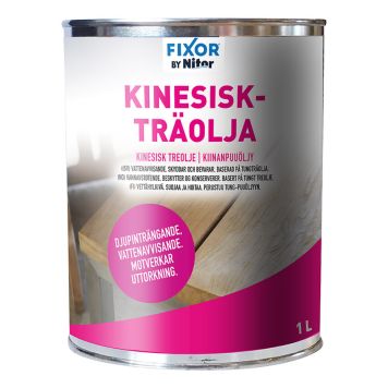 KINESISK TRÄOLJA NITOR 1L