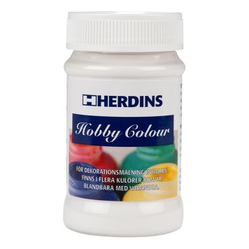 HOBBYFÄRG HERDINS 101 SNÖVIT 100ML