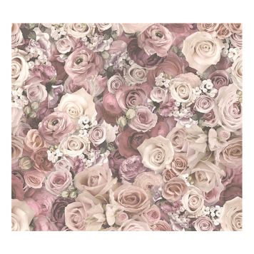 TAPET A.S CREATION URBAN FLOWERS FLORAL CREAM 32722-2