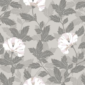 TAPET NYANS WILMA MÖRKGRÅ 343-03