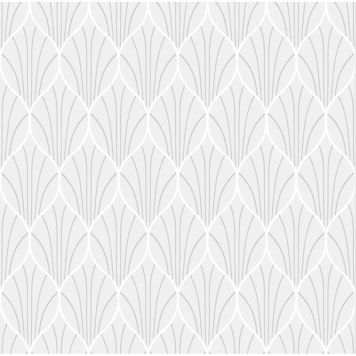 TAPET NYANS ART DECO SILVER 599-02