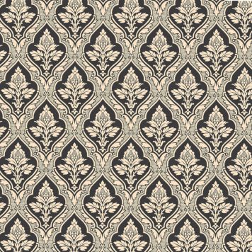 TAPET NYANS GULDKANT HAGA SVART/GULD 219-05