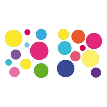 VÄGGKLISTERMÄRKE PLAGE BUBBLOR