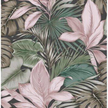 TAPET SUPERFRESCO EASY INDRA GRÖN/ROSA