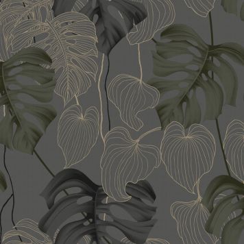 TAPET WOW SUBLIME PARADISO GRÅ/GRÖN