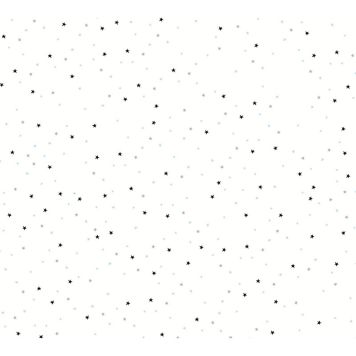 TAPET A.S. CREATION LITTLE LOVE STARS VIT/BLÅ 38123-1