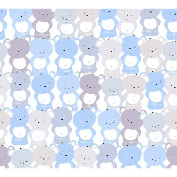 TAPET A.S. CREATION LITTLE LOVE ANIMALS BLÅ 38129-1