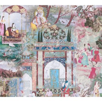 TAPET A.S. CREATION DREAM FLOWERY ORIENTAL ROSÉ 38174-3