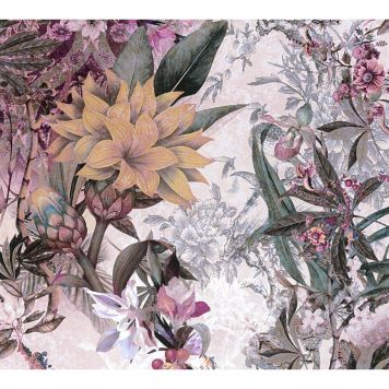 TAPET A.S. CREATION DREAM FLOWERY FLOWERS SVART 38177-5