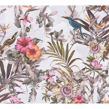 TAPET A.S. CREATION DREAM FLOWERY FLOWERS LJUSBLÅ 38178-7