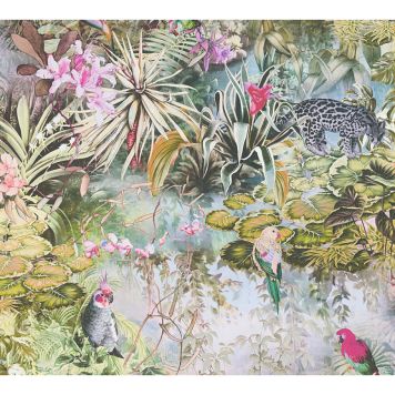 TAPET A.S. CREATION DREAM FLOWERY FLOWERS GRÖN 38179-3