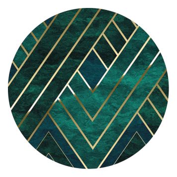 VÄGGDEKAL KOMAR DOT JADE 125CM