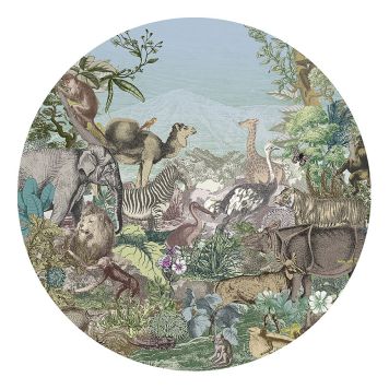 VÄGGDEKAL KOMAR DOT ANIMAL KINGDOM 125CM