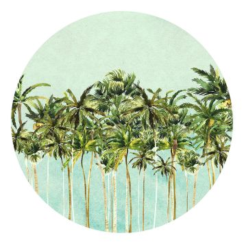 VÄGGDEKAL KOMAR DOT COCONUT TREES 125CM