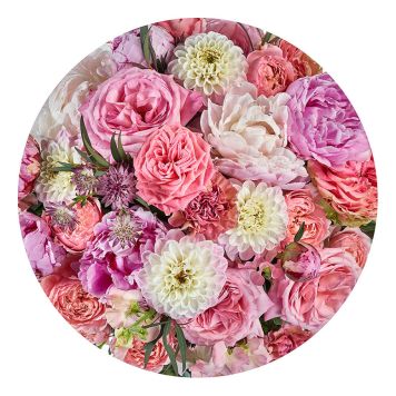 VÄGGDEKAL KOMAR DOT BEAUTIFUL BLOSSOM 125CM