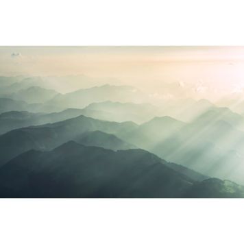 FOTOTAPET KOMAR HAZY HILLS 400X250CM