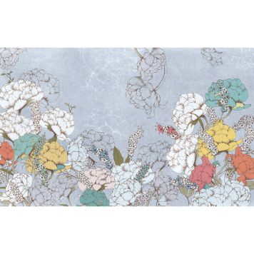 FOTOTAPET KOMAR PLANTING PEONIES 400X250CM