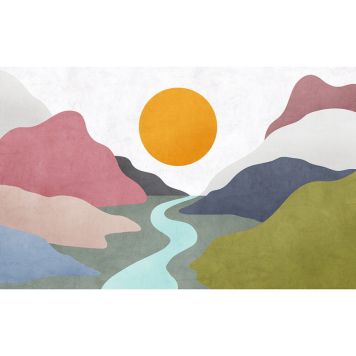 FOTOTAPET KOMAR VELVETY VALLEY 400X250CM